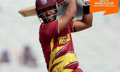 டி20 உலகக் கோப்பை: இத்தாலிக்கு 166 ரன்கள் இலக்கு நிர்ணயித்த வெஸ்ட் இண்டீஸ்