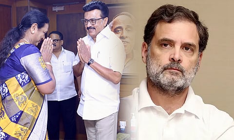 தே.மு.தி.க. உள்ளே.. காங்கிரஸ் வெளியே..? - அதிரடி காட்ட தயாராகும் தி.மு.க.!