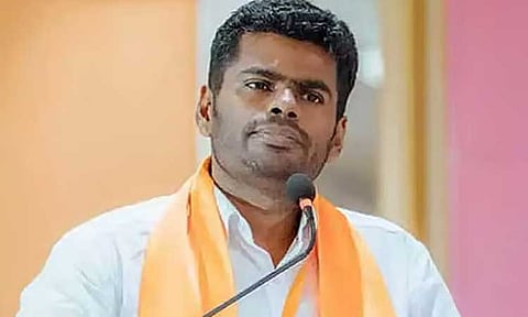 ஊழல் வழக்கில் அமைச்சர் கே.என்.நேரு மீது வழக்குப் பதிவு செய்ய வேண்டும்: அண்ணாமலை