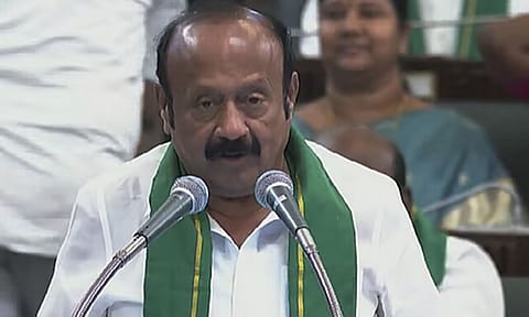 இடைக்கால வேளாண் பட்ஜெட்- உழவர்களெல்லாம் மகிழ்ச்சியாக இருக்கிறார்கள்: எம்.ஆர்.கே. பன்னீர்செல்வம் பதிலுரை