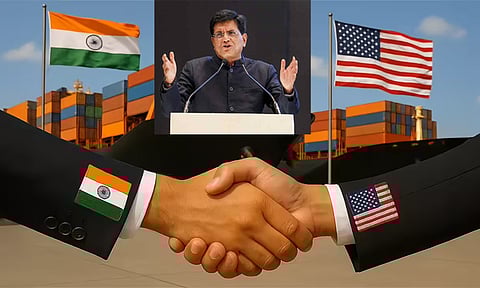 இந்தியா - அமெரிக்கா வர்த்தக ஒப்பந்தம் ஏப்ரல் மாதம் அமலாகும்; பியூஷ் கோயல்