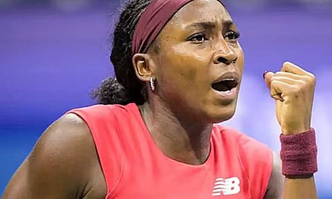 துபாய் சர்வதேச டென்னிஸ்: அமெரிக்க வீராங்கனை அரையிறுதிக்கு முன்னேற்றம்