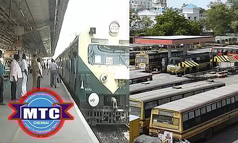 மின்சார ரெயில்கள் ரத்து; பயணிகளின் தேவைக்காக சென்னையில் கூடுதல் பேருந்துகள் இயக்கம்!