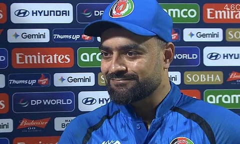 இந்திய ரசிகர்களுக்கு நன்றி தெரிவித்த ரஷித் கான்