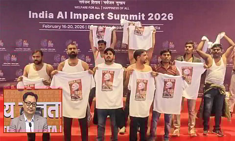 ஆபாச செயலுக்கு காங்கிரஸ் மன்னிப்பு கேட்பதற்கு பதில் நியாயப்படுத்துகிறது; கிரண் ரிஜிஜு கடும் கண்டனம்