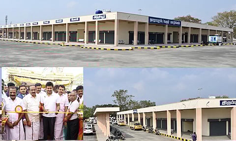 பொள்ளாச்சியில் ரூ.9.83 கோடி மதிப்பீட்டில் கட்டப்பட்டுள்ள புதிய பேருந்து நிலையம் - உதயநிதி ஸ்டாலின் திறந்து வைத்தார்