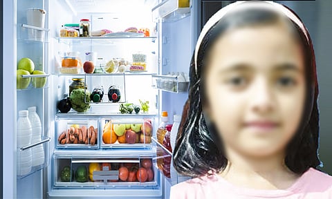 பிரிட்ஜில் வைத்த உணவை சாப்பிட்ட 7-வயது சிறுமி உயிரிழப்பு