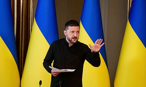 உக்ரைனியர்களின் மன உறுதியை புதினால் உடைக்க முடியவில்லை; ஜெலன்ஸ்கி