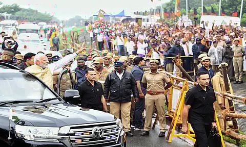 தமிழ்நாடு வருகை தரும் பிரதமர் மோடியின் பயண திட்ட விவரம் வெளியீடு