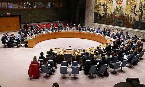 உக்ரைன்-ரஷியா போர்நிறுத்தம் தொடர்பாக ஐ.நா.வில் தீர்மானம்; வாக்கெடுப்பில் பங்கேற்காத இந்தியா