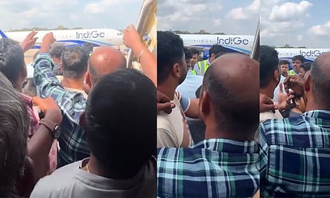 சென்னை - சிங்கப்பூர் இண்டிகோ விமானம் புறப்பட பல மணிநேரம் தாமதம்: பயணிகள் கடும் அவதி