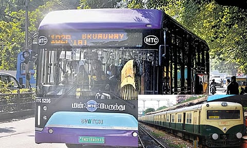 சென்னை கடற்கரையில் இருந்து தாம்பரத்திற்கு சிறப்பு பஸ்கள்: ரயில் பயணிகளுக்கு இலவசம்-தெற்கு ரயில்வே அறிவிப்பு