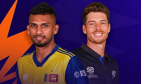 டி20 உலகக் கோப்பை: இலங்கை - நியூசிலாந்து இன்று மோதல்