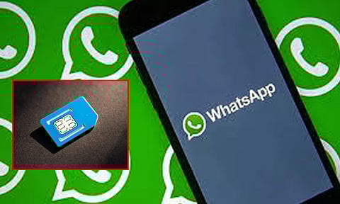 சிம் கார்டு இல்லாவிட்டால் இயங்காது...வேலையை ஆரம்பித்த வாட்ஸ் அப்