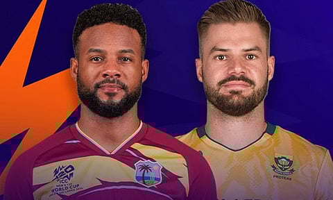 சூப்பர் 8 சுற்று: வெஸ்ட் இண்டீசுக்கு எதிராக டாஸ் வென்ற தென் ஆப்பிரிக்கா பந்துவீச்சு தேர்வு