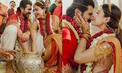 வைரலாகும் ராஷ்மிகா மந்தனா- விஜய் தேவரகொண்டா திருமண புகைப்படங்கள்