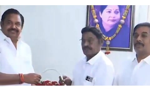 எடப்பாடி பழனிசாமியுடன் பாரிவேந்தர் சந்திப்பு: அ.தி.மு.க. கூட்டணியில் இந்திய ஜனநாயக கட்சிக்கு எத்தனை தொகுதிகள்..?