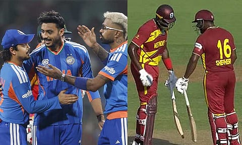 இந்தியா - வெஸ்ட் இண்டீஸ் போட்டி மழையால் ரத்தானால்.. அரையிறுதிக்கு எந்த அணி தகுதி பெறும் ?