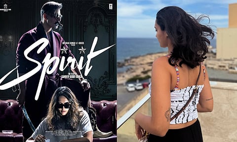 ’ஸ்பிரிட்’ - வெளியான விவேக் ஓபராய் லுக் - பக்கத்தில் இருக்கும் இந்த நடிகை யார்?