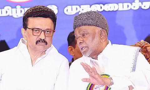 திமுக கூட்டணியில் இந்திய யூனியன் முஸ்லிம் லீக் கட்சிக்கு 2 தொகுதிகள் ஒதுக்கீடு