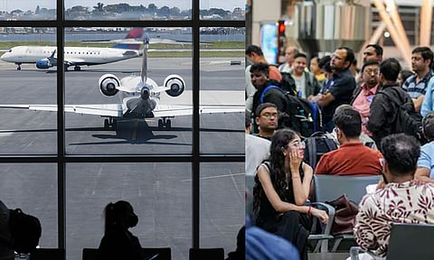 மத்திய கிழக்கில் அதிகரிக்கும் தாக்குதல்.. 400-க்கும் மேற்பட்ட இந்திய விமானங்கள் இன்று ரத்து - பயணிகள் அதிர்ச்சி