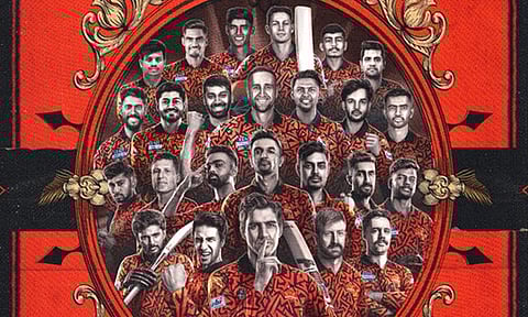 2026 ஐபிஎல் தொடருக்கான புதிய ஜெர்சியை அறிமுகம் செய்தது சன்ரைசர்ஸ் ஐதராபாத்