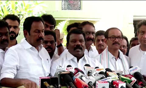 திமுக - காங்கிரஸ் தொகுதி பங்கீடு பேச்சுவார்த்தைக்கு பிறகு செல்வப்பெருந்தகை பரபரப்பு பேட்டி