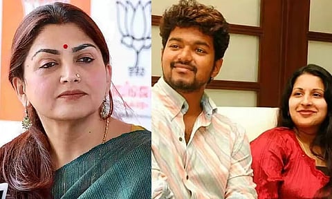 விஜய் - சங்கீதா விவாகரத்து வழக்கு: நடிகை குஷ்பு பரபரப்பு பேட்டி