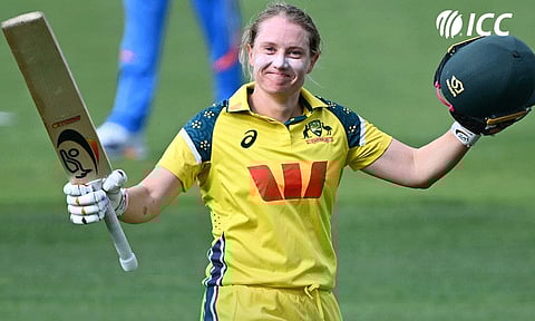 தனது கடைசி போட்டியில் சதமடித்த ஆஸ்திரேலிய வீராங்கனை