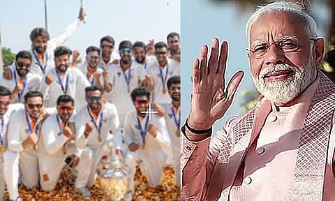 ஜம்மு காஷ்மீர் அணிக்கு பிரதமர் மோடி வாழ்த்து