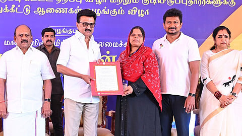 ரூ.840.76 கோடியில் 5,367 அடுக்குமாடி குடியிருப்புகளை திறந்து வைத்தார் மு.க.ஸ்டாலின்