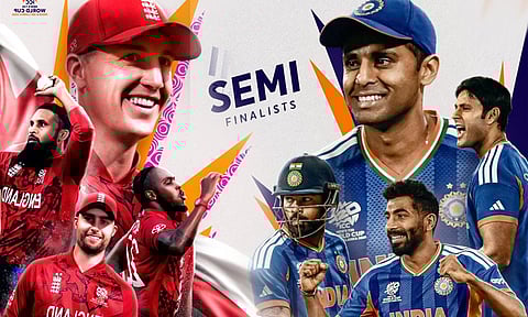 டி20 உலகக் கோப்பை அரையிறுதி: இந்தியா - இங்கிலாந்து ஆட்டத்தில் மழை பெய்தால் என்ன நடக்கும்?