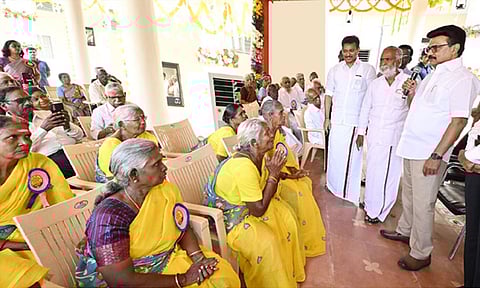 சென்னை ராஜாஜி நகரில் ரூ.11.88 கோடி செலவில் மூத்த குடிமக்கள் உறைவிடம்; முதல்-அமைச்சர் மு.க. ஸ்டாலின் திறந்து வைத்தார்