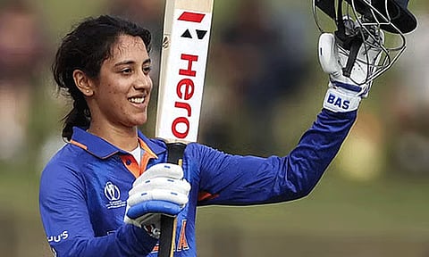 ஒருநாள் போட்டிக்கான பேட்டிங் தரவரிசையில் ஸ்மிருதி மந்தனா முதலிடம்