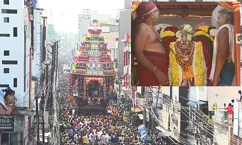 கோவை கோனியம்மன் கோவில் தேரோட்டம்