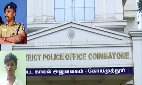 கோவையில் ரவுடி துப்பாக்கியால் சுட்டுப்பிடிப்பு