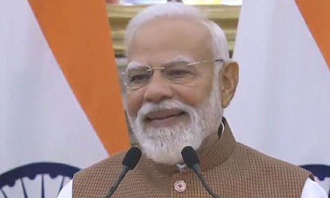 இந்தியாவும், பின்லாந்தும் சட்டத்தின் ஆட்சியில் நம்பிக்கை கொண்டுள்ளன; மேற்காசிய மோதலை குறிப்பிட்டு பிரதமர் மோடி பேச்சு