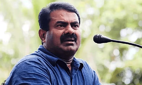 நல்ல ஆட்சி என்பது சொல்லில்தான் உள்ளது.. செயலில் இல்லை - சீமான்