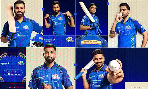 ஐபிஎல் 2026: மும்பை இந்தியன்ஸ் அணியின் புதிய ஜெர்சி அறிமுகம்