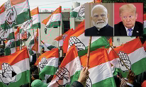 ரஷியாவிடம் இருந்து இந்தியா எண்ணெய் வாங்க 'அனுமதிக்க' அமெரிக்கா யார்..? காங்கிரஸ் கேள்வி