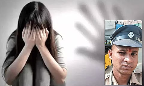 இளம்பெண்ணிடம் பாலியல் சீண்டலில் ஈடுபட்ட போலீஸ்காரர் பணியிடை நீக்கம்