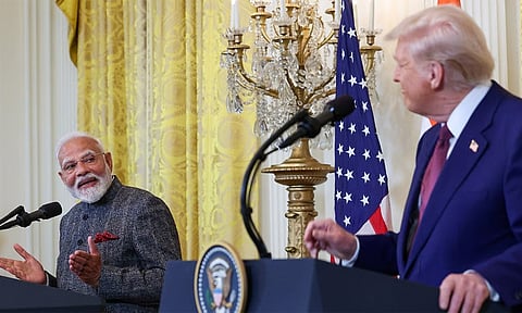 ரஷியாவிடமிருந்து கச்சா எண்ணெய் வாங்க இந்தியாவுக்கு அனுமதி; அமெரிக்கா