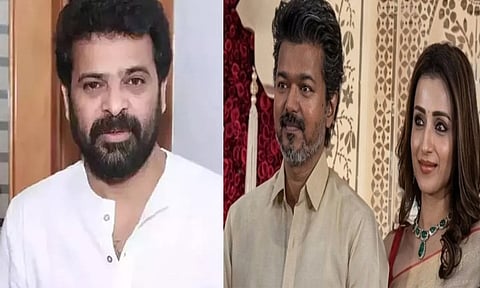 மனைவி, மகளை வீட்டிலிருந்து விரட்டிவிட்டு விஜய் “மகளிர் தின விழா” கொண்டாடுவதாக இயக்குநர் அமீர் தாக்கு