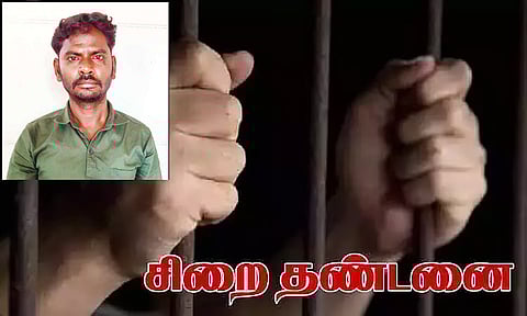 ஆசைவார்த்தை கூறி இளம்பெண் பலாத்காரம்: தொழிலாளிக்கு 20 ஆண்டுகள் சிறை தண்டனை