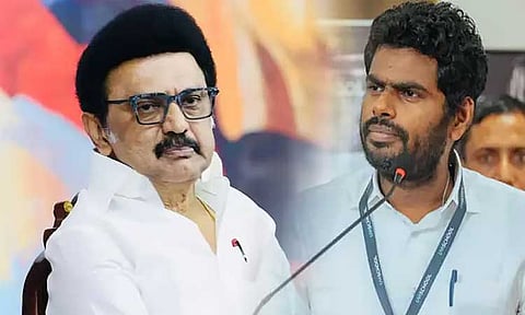 திமுக வாக்குறுதி: சிலிண்டருக்கு ரூ.100 மானியத்தை அறிவிக்க வேண்டும் - அண்ணாமலை வலியுறுத்தல்