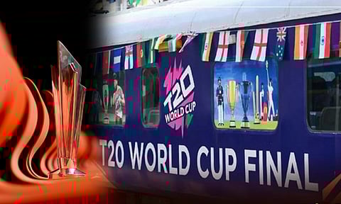 டி20 உலகக் கோப்பை இறுதிப்போட்டி - சிறப்பு ரெயில்கள் இயக்கம்