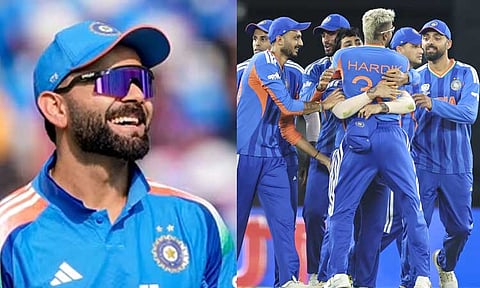 டி20 உலகக் கோப்பையை வென்ற இந்திய அணிக்கு விராட் கோலி வாழ்த்து