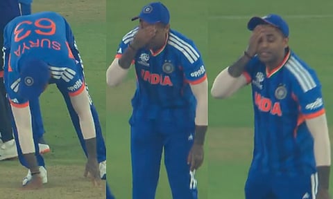 வெற்றிக்குப்பின் உணர்ச்சி வசப்பட்ட சூர்யகுமார்… ரசிகர்களை நெகிழ வைத்த தருணம் - வைரல்