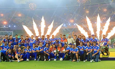 டி20 உலகக் கோப்பை; சாம்பியன் பட்டம் வென்ற இந்திய அணிக்கு சச்சின் வாழ்த்து