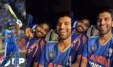 நம்ம வழி தனி வழி.. ரஜினி ஸ்டைலில் வாஷிங்டன் சுந்தருக்கு பதில் கொடுத்த சஞ்சு சாம்சன்